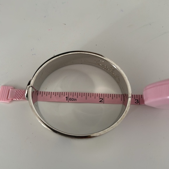 Coach Silver and Multicolor Butterfly Bangle - Picture 3 of 5